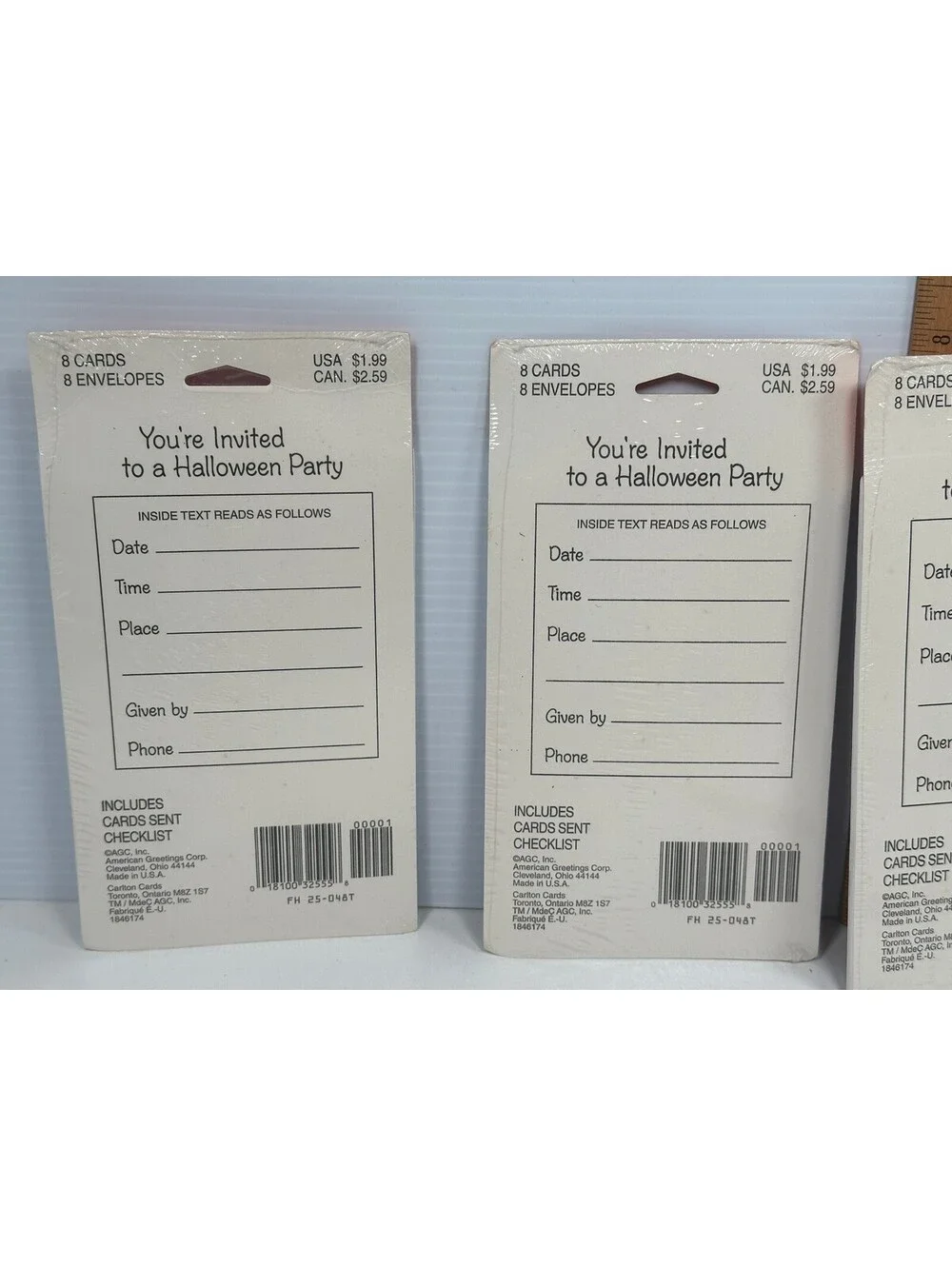 24 Halloween Cards You're Invited to a Halloween Party Forget Me Not